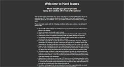 Desktop Screenshot of hardissues.com